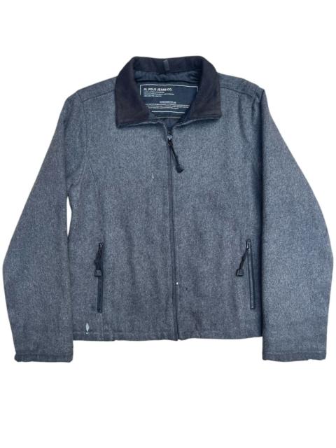 Other Designers Polo Ralph Lauren × Vintage - Polo RL Jeans Co. Quilted Wool Jacket Puffer Lining