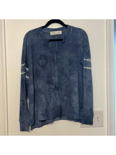 Other Designers Vintage Havana Super Soft Brushed Hacci Long Sleeve Top