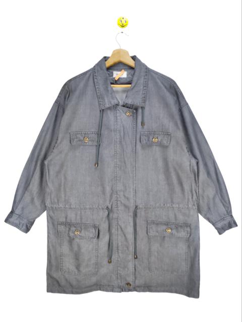 Other Designers Steals🔥Vintage Long Jacket Multipocket by Pinore