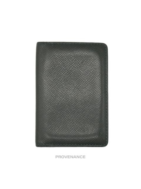 Louis Vuitton Louis Vuitton Pocket Organizer Wallet - Taiga Epicea Leather