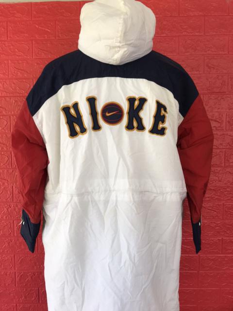 Vintage Nike Sherpa Lining Long Jacket