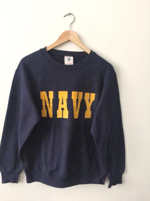 Other Designers 80’s Navy Delta Fifty-Fifty Material Made In USA Sweatshirts