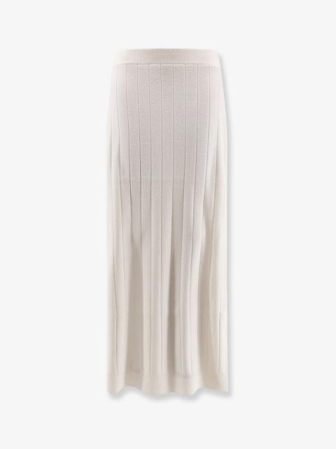 スカート MAX MARA Vernice viscose Bianco MAX MARA Vernice jersey maxi skirt | NET-A-PORTER