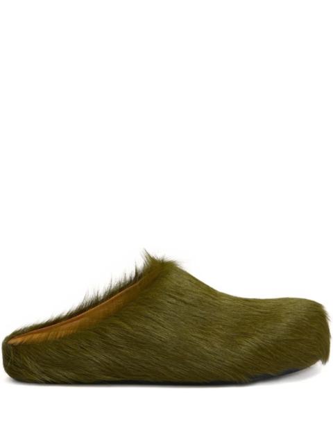 Marni Marni Women Long Hair Calfskin Fussbett Sabot