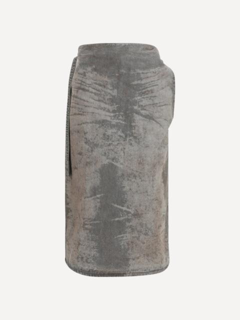 Diesel De-Morika-Fsi flared midi Skirt