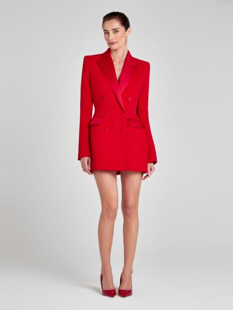 NADINE MERABI Monica Red Blazer Dress