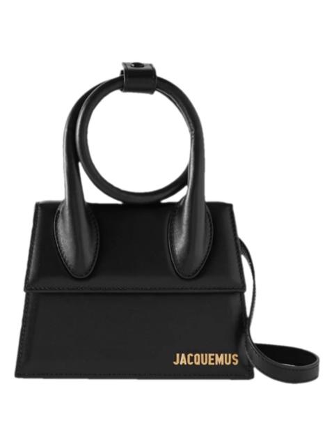 JACQUEMUS Le Chiquito Noeud leather crossbody bag