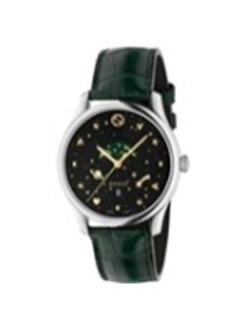 Gucci G-Timeless Quartz Black Dial Men's Watch YA126326