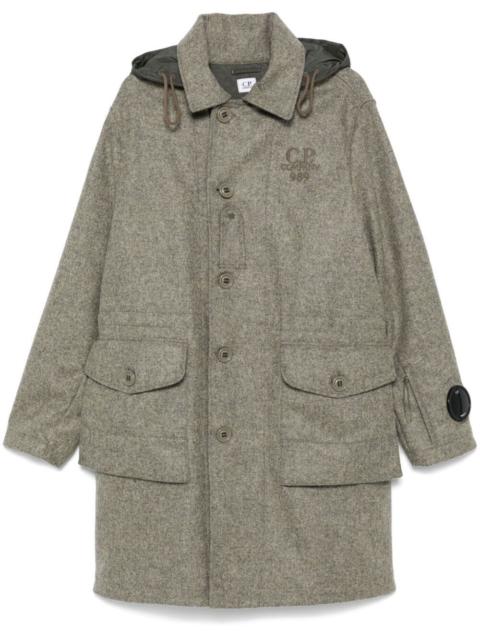 `Shetland` Long Jacket