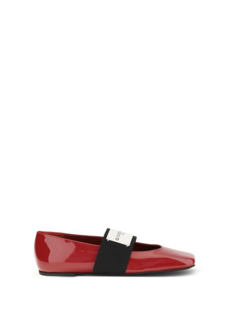 Givenchy Givenchy Women Patent-Leather Squared Ballerinas