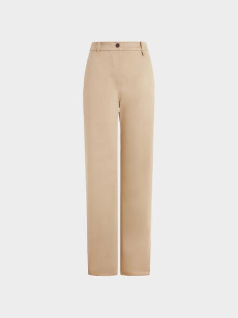 16ARLINGTON JUNIA TROUSER IN COTTON SATEEN