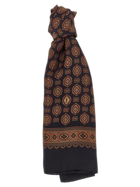Saint Laurent Women 'Medaglioni' Print Scarf