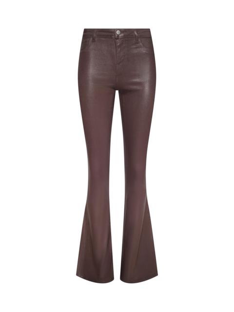 L'AGENCE Marty Coated Flare Jean