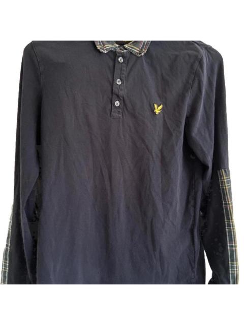 Other Designers Lyle & Scott Men's Navy and Black Polo-shirts