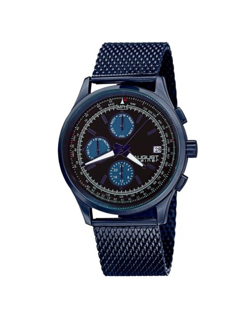 Other Designers August Steiner Quartz Black Dial Men's Watch AS8194BU