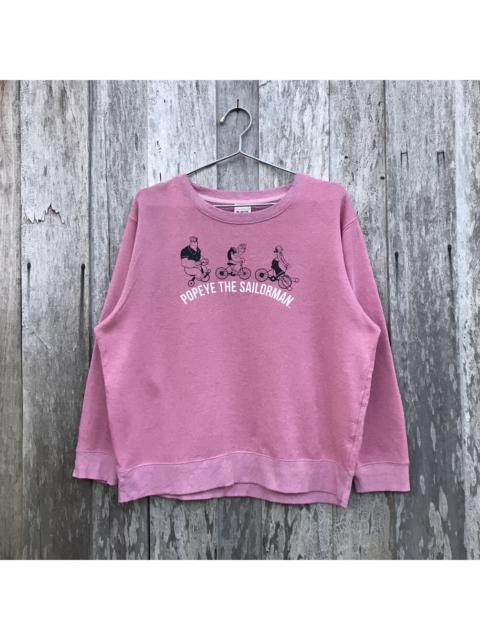 Other Designers Vintage - Vintage Popeye The Sailorman Animated Crewneck Sweatshirt