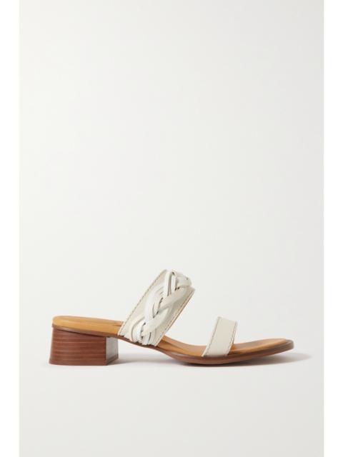 See by Chloé Braided Leather Mules