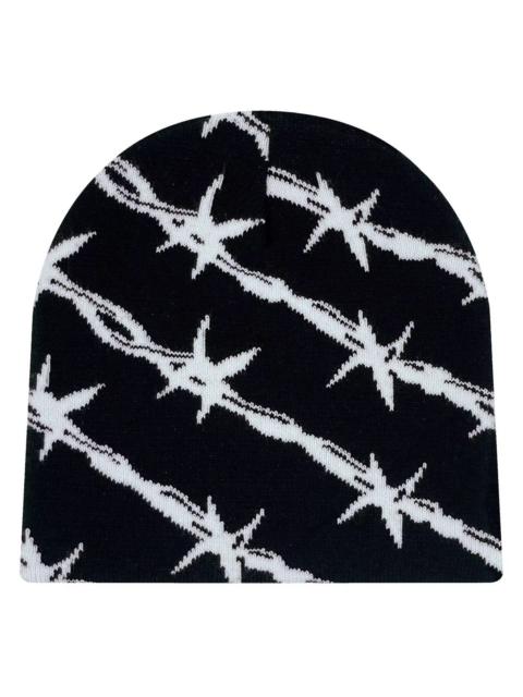 Japanese Brand - Barb Wire Patern Bennie Hat
