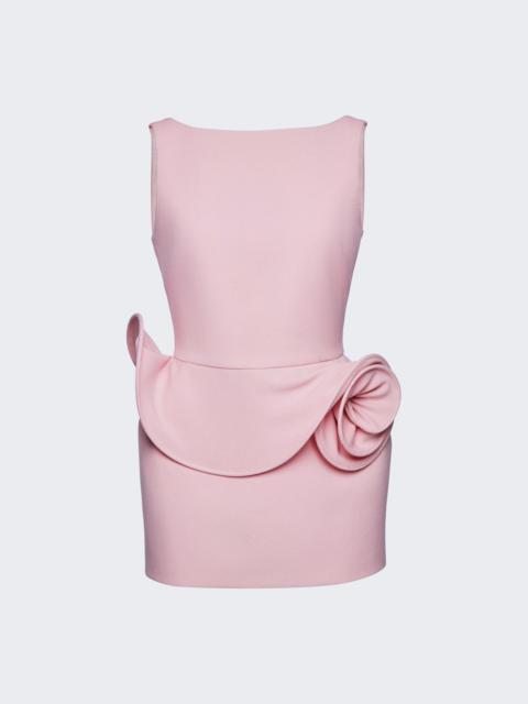 MAGDA BUTRYM Floral Applique Dress Pink