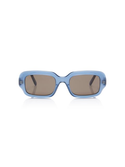 Loewe Square-Frame Acetate Sunglasses blue