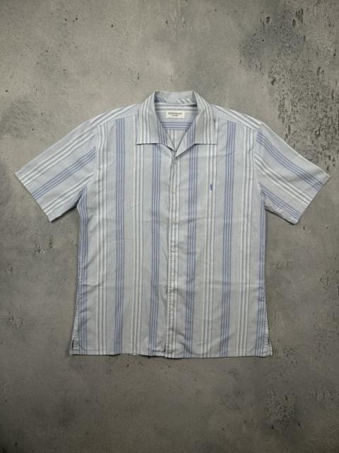 SAINT LAURENT Lux YSL Shirt Cotton Yves Saint Laurent Summer Shirtsleeve