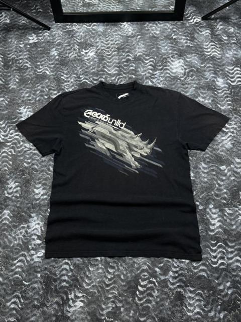 Other Designers Vintage Y2K JNCO Style Ecko UNLTD Rhinoceros Print T-Shirt