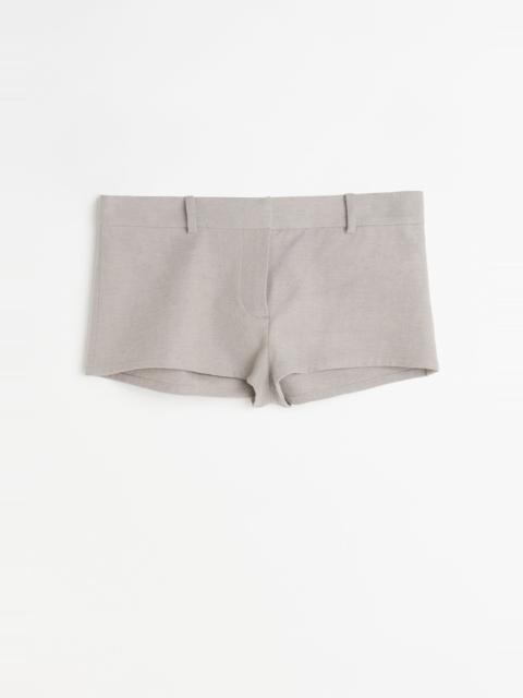 Our Legacy Dune Shorts Stone Gravel Draping Canvas