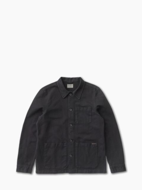 Nudie Jeans NUDIE JEANS BARNEY WORKER JACKET BLACK