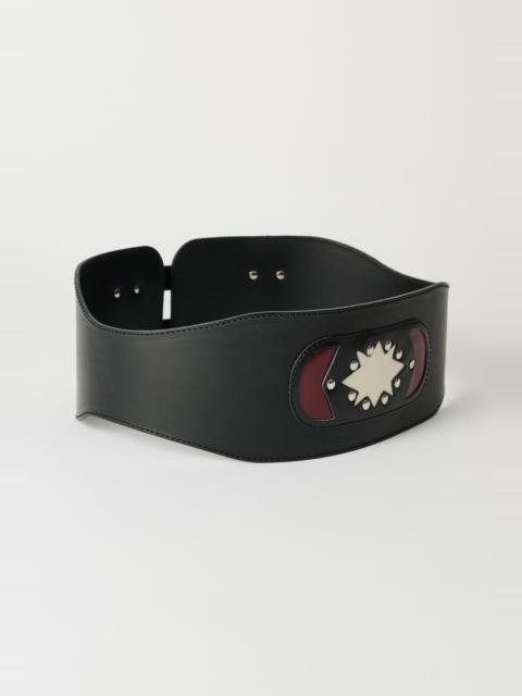 Our Legacy Girdle Belt Slow Black Arid Bull Hide