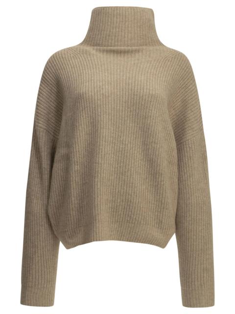 Isabel Marant Isabel Marant Brooke Turtleneck Sweater Beige