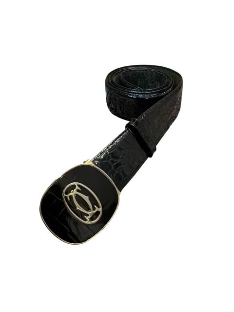 Cartier VINTAGE CARTIER FULL LEATHER BELT