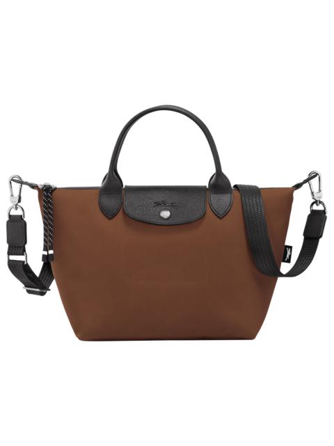 Longchamp Le Pliage Energy S Handbag Chocolate - Recycled canvas