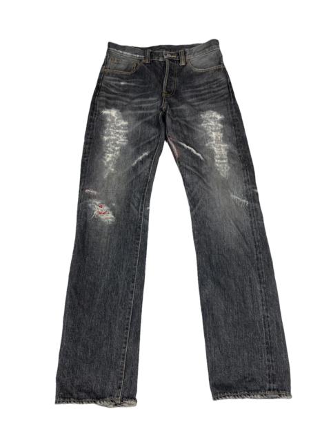 Other Designers Eternal - Eternal Distressed Denim Jeans. S042