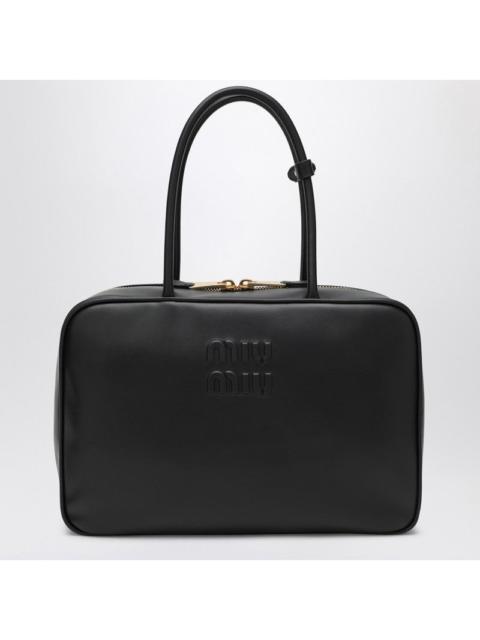 Miu Miu Miu Miu Beau Large Bag In Black Leather Women