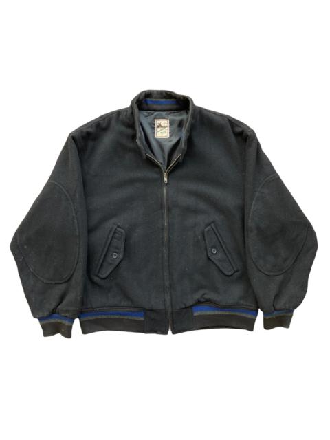 PORTER 💥 VINTAGE PORTER JAPAN WOOL ZIPPER BOMBER JACKET