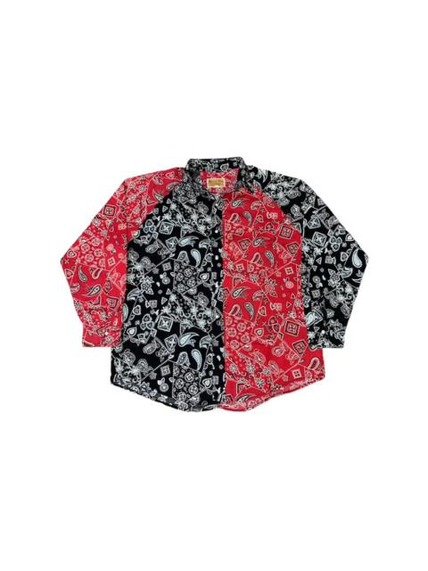 Other Designers Vintage Japanese Brand Dagmont Farm Paisley Bandana Shirt