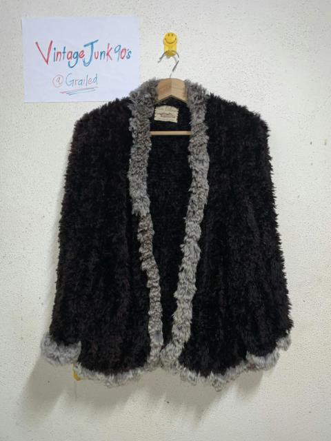 Other Designers Handmade - Paula Lishman Beaver Fur hand knitted coat