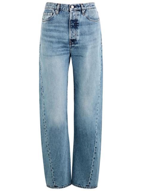 TOTEME Toteme Twisted Seam Straight-leg Jeans