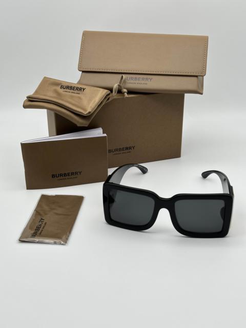 Burberry BRAND NEW BURBERRY FRITH BE4312 390787 Black/Gray Unisex Sunglasses