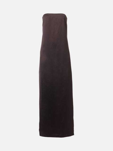 The Row Dolci silk-blend gown
