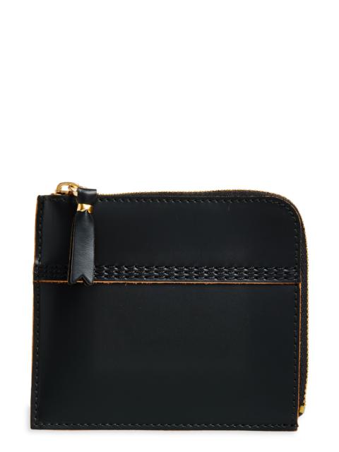 Comme Des Garçons Comme des Garçons Wallets Triple Stitch Zip Pouch in Black at Nordstrom