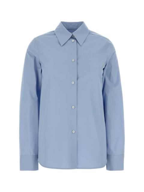 Jil Sander Jil Sander Women Light Blue Poplin Shirt