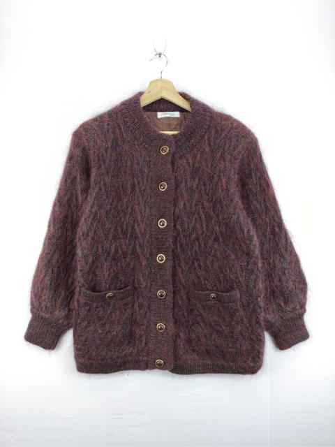 Other Designers Vintage 90s Mohair Cardigan Button Up