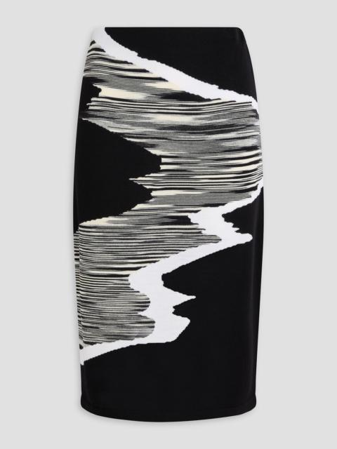 Missoni Space-dyed wool skirt