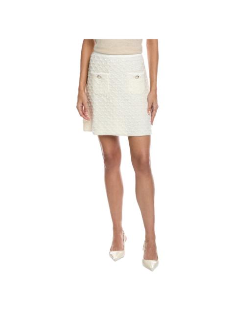 maje Maje Knit Wool-Blend Mini Skirt