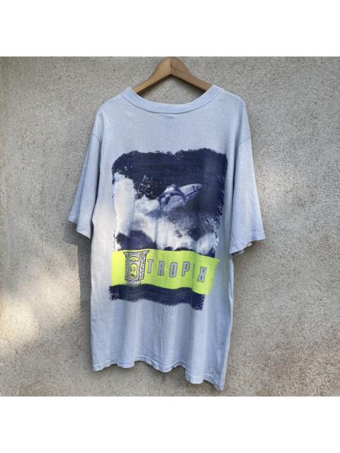 Other Designers Thrashed Faded Vintage 90s Surf Australia Oversized Tee