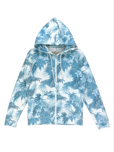 Other Designers Brand - Steals🔥Hoodie Zipper Leaves Design Hawaii Style