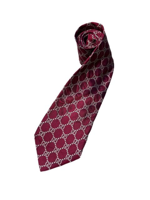 GUCCI GUCCI FULL MONOGRAM NECK TIE