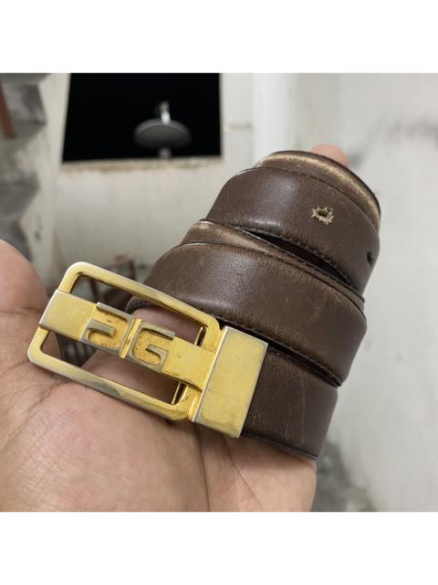 80s 90s VTG DISTRESSED GIVENCHY BELT