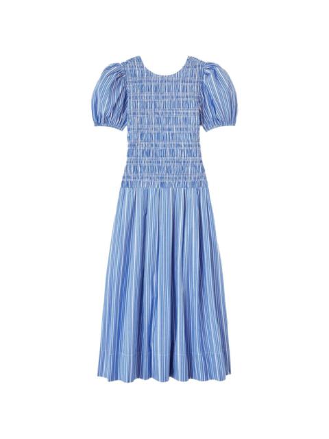 GANNI Ganni Women Organic Cotton Midi Dress